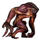  capcom claws hunter lowres mutant purple_skin reptile resident_evil 