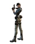  absurdres ammo ammunition baseball_cap belt blue boots capcom fingerless_gloves gloves gun hat highres jill_valentine official_art resident_evil resident_evil_5 solo weapon 