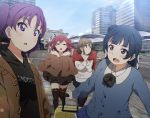  kazuno_ria kunikida_hanamaru kurosawa_ruby love_live!_sunshine!! sakura_fuumi sweater thighhighs tsushima_yoshiko 