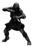  1boy absurdres capcom gun highres knife mask resident_evil resident_evil_operation_raccoon_city uniform vector vector_(resident_evil) vector_trace weapon 