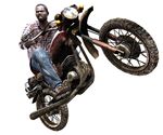  angry capcom majini motor_vehicle motorcycle resident_evil resident_evil_5 sandals vehicle 