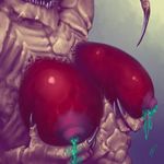  alien antar_dragon breasts brown brown_body claws close-up female lactating nipples solo starcraft video_games zerg zerg_queen 