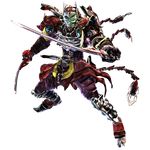  3d armor highres namco ninja sword tekken weapon yoshimitsu 