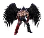  devil_jin highres kazama_jin namco solo tekken wing wings 