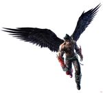  absurdres devil_jin highres kazama_jin namco solo tekken wing wings 