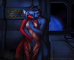  breasts canine duo eelyak embracing female male mammal nude penis pussy sci-fi standing straight wolf 