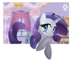  blue_eyes breaking_the_fourth_wall curtains cutie_mark equine eyeshadow female feral friendship_is_magic fur horn horse looking_at_viewer makeup mammal my_little_pony nabbiekitty plain_background pony rarity_(mlp) solo transparent_background unicorn white_fur window 