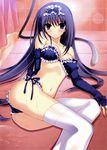  ass bra cleavage pantsu phantom_breaker string_panties suzuhira_hiro thighhighs wet 