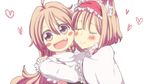  :d alice_margatroid animal_ears animated animated_png bad_id bad_pixiv_id blonde_hair blush blush_stickers brown_eyes capelet cat_ears closed_eyes cream_(nipakupa) fang hairband heart hug kemonomimi_mode kirisame_marisa long_hair multiple_girls open_mouth short_hair simple_background smile touhou upper_body white_background 