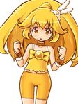  animated animated_gif bike_shorts blonde_hair blush bow choker cure_peace hair_flaps hair_ornament kise_yayoi long_hair magical_girl ponytail precure shigatake shorts smile_precure! solo tears transparent_background wrist_cuffs yellow yellow_bow yellow_choker yellow_eyes yellow_shorts 