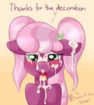  &hearts; &lt;3 blush cheerilee_(mlp) cum cum_in_hair cum_in_mouth cum_inside cum_on_face cumshot english_text equine female feral flower friendship_is_magic green_eyes hair horse long_hair looking_at_viewer male mammal my_little_pony open_mouth oral orgasm pink_hair pony sex skoon solo straight text tongue tongue_out 