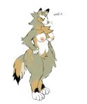 2020 anthro areola belly black_body black_fur black_tail blonde_pubes breasts brown_tail canid canine canis chest_tuft crotch_tuft digital_media_(artwork) feet female full-length_portrait fur green_body green_fur green_tail hi_res mammal model_sheet multicolored_body multicolored_ears multicolored_fur multicolored_tail neck_tuft nipples nude pink_areola pink_inner_ear pink_nipples portrait pubes simple_background solo standing tail tan_body tan_fur tan_tail thorn_paw three-quarter_view tuft two_tone_ears white_background white_belly white_body white_breasts white_face white_feet white_fur wolf yellow_body yellow_fur