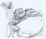 &lt;3 2021 air_inflation air_tank anthro areola belly belly_expansion belly_inflation belly_squish big_areola big_belly big_breasts big_butt bodily_fluids body_inflation breast_expansion breasts buckteeth butt close-up clothing disney dress ears_down english_text expansion female hi_res holding_hose hose hose_in_mouth hose_inflation huge_areola huge_breasts huge_butt huge_cheeks hyper hyper_areola hyper_belly hyper_breasts hyper_nipples inflation inflation_fetish judy_hopps kitty123 lagomorph leporid looking_back mammal monochrome navel nipple_outline nipples open_mouth pivoted_ears puffed_cheeks rabbit scut_tail short_tail smile solo speech_bubble squish sweat sweatdrop tail teeth text tight_clothing torn_clothing traditional_media_(artwork) zootopia