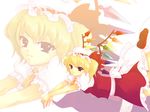  crossed_arms flandre_scarlet lying san_michi solo touhou wings 