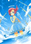  angel cloud day halo original sango_(53box) sky solo 