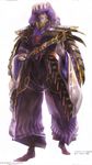  absurdres armor artist_request fan hat highres ishida_mitsunari_(onimusha) male_focus onimusha onimusha:_dawn_of_dreams solo 