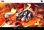  armor character_request male_focus panamaman red_hair s4_league solo 