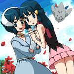  hikari_(pokemon) johnnie lowres oekaki pokemon pokemon_(anime) togekiss 