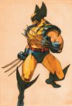  absurdres capcom claws highres male male_focus marvel marvel_vs._capcom marvel_vs._capcom_2 marvel_vs_capcom marvel_vs_capcom_2 muscle official_art wolverine x-men 