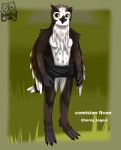 anthro avian beak bird brown_body hi_res male owl solo spike_the_furry white_body wings yellow_eyes