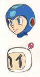 angry armor bomberman capcom headgear helmet invalid_tag konami male mega_man_(character) mega_man_(series) ray-of-hope seth65 smile