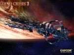  capcom dino_crisis dino_crisis_3 official_art space space_craft spaceship wallpaper 