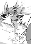 absurd_res anthro bodily_fluids canid canine canis chuurow dripping duo enigma_(tas) erection genital_fluids genitals hi_res imminent_oral imminent_sex lifewonders long_tongue male male/male mammal monochrome penis precum precum_drip sketch tindalos_(tas) tokyo_afterschool_summoners tongue wolf