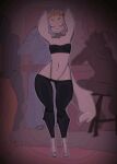 2d_animation animated anthro bisamon dancing domestic_cat felid feline felis male mammal solo