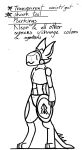 absurd_res ambiguous_gender anthro hi_res machine mammal monochrome protogen rilo_roshigan screen screen_face simple_background smile solo solo_focus tail traditional_media_(artwork) translucent translucent_body