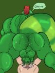 alligator alligatorid anthro balls big_balls big_dom_small_sub big_penis big_tail bodily_fluids butt crocodilian dominant duo five_nights_at_freddy&#039;s five_nights_at_freddy&#039;s:_security_breach genital_fluids genitals human humanoid kogo male male/male mammal montgomery_gator muscular muscular_male penis precum reptile scalie scottgames size_difference steel_wool_studios tail thick_thighs