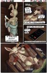 2024 5_fingers 5_toes absurd_res anthro anthro_on_anthro bdsm beastars black_nose bondage bound breasts brown_body brown_fur canid canine canis cellphone claws clothed clothed_anthro clothed_female clothing comic cunnilingus dialogue domestic_rabbit duo dwarf_rabbit electronics english_text eyes_closed feet female female/female finger_claws fingers fur genitals haru_(beastars) hi_res humanoid_feet humanoid_hands inside interspecies juno_(beastars) lagomorph leporid lewduck mammal navel nipples nude nude_anthro nude_female oral oryctolagus page_number partially_clothed partially_clothed_anthro partially_clothed_female phone plantigrade predator/prey profanity pussy rabbit restraints rope rope_bondage sex sharp_teeth shed size_difference small_dom_big_sub smartphone speech_bubble standing teeth text thought_bubble toe_claws toes tongue tongue_out undressing vaginal white_body white_fur wolf