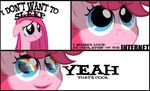  blue_eyes comic english_text equine female feral friendship_is_magic hair horse mammal my_little_pony pink_hair pinkie_pie_(mlp) pony rainbow text 