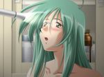  blush glasses green_hair nagasawa_mitsuki tagme tsuki_possession zyx 