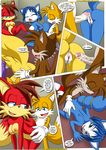  anthro bbmbbf canine comic cum digimon erection female fiona fiona_fox fox fox_tail group krystal male mammal miles_prower multiple_tails nintendo oral oral_sex orgasm palcomix penis pussy renamon sega sex sonic_(series) star_fox straight tails vaginal video_games 