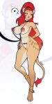 animal_ears animal_tail ankle_band anklet barcode barcode_tattoo batya big_breasts blush blush_lines breasts brown_eyes chain clitoris clitoris_piercing clitoris_ring collar collar_ring erect_nipples exposed_breasts felid feline feline_ears feline_tail female fur genital_piercing genitals gold_(metal) gold_chain gold_jewelry hair harem_girl harem_jewelry harem_outfit heart_symbol hi_res jewelry jewelry_only leash leashed_collar leashed_female lion lion_ears looking_aside looking_away mammal midriff multicolored_body multicolored_fur multiple_piercings navel nipple_piercing nipple_ring nipples olwethu_tsotsobe pantherine piercing piercing_bondage piercing_pull ponytail pussy pussy_piercing pussy_ring red_hair ring_piercing sandy_fur slave slave_clothing slave_tattoo tail tattoo tearmonster_(artist) tsundere two_tone_body two_tone_fur