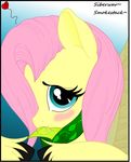  &lt;3 blush collar condom condom_in_mouth equine female fluttershy_(mlp) fluttersy friendship_is_magic horse looking_at_viewer mammal my_little_pony pegasus siberwar solo wings 