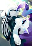  anthro anthrofied blue_eyes butt cloth clothing equine female friendship_is_magic hair horn horse invalid_tag iopichio mammal my_little_pony pony purple_hair raised_tail rarity_(mlp) rock signature solo tom_(mlp) underwear unicorn 