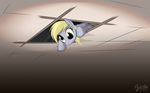  ceiling_cat cutie_mark derpy_hooves_(mlp) equine female feral friendship_is_magic hair hi_res horse mammal my_little_pony mysticalpha pegasus pony solo wings yellow_eyes 