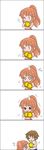  1girl asahina_mikuru chibi comic exercise koizumi_itsuki mugen_lion o_o ponytail silent_comic suzumiya_haruhi_no_yuuutsu tokiomi_tsubasa |_| 