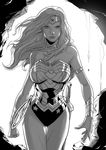  armlet arms_at_sides backlighting bare_shoulders belt breastplate breasts breasts_apart cave circlet clenched_hand cowboy_shot dc_comics greyscale hendry_prasetya jewelry large_breasts lasso lasso_of_truth leotard lips long_hair looking_at_viewer monochrome neck_ring outdoors parted_lips rope serious solo standing star strapless strapless_leotard superhero sword thigh_gap vambraces weapon wind wonder_woman wonder_woman_(series) 