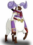  digimon digimon_tamers female horn mammal pajiramon pajramon sheep 