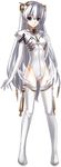  ar_tonelico ar_tonelico_i bangs blue_eyes boots braid breasts clenched_hand cross_edge full_body gloves hair_ornament hand_on_own_chest highres hirano_katsuyuki leotard long_hair looking_at_viewer official_art parted_lips see-through shurelia simple_background small_breasts solo thigh_boots thighhighs twin_braids very_long_hair white_background white_footwear white_hair white_legwear 