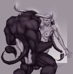  angry_sex balls biceps bovine braid breasts eye_contact fangs female fur greyscale horn leg_wrap male mammal monochrome muscles muscular_female nipples nude orc penetration plain_background pointy_ears scar senseibushido size_difference straight tauren toned video_games warcraft world_of_warcraft 