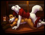  anal bar canine chibi-marrow fox gay male wolf 