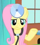  animated duct_tape equine female feral fluttershy_(mlp) friendship_is_magic head_mirror horse loop mammal medic medical meme my_little_pony nurse pony solo stethoscope tears unknown_artist 