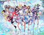  6+girls absurdres airani_iofifteen aki_rosenthal amagai_tarou animal_ear_fluff animal_ears anya_melfissa asymmetrical_clothes black_footwear black_hair black_pants black_shorts blonde_hair blue_hair boots brown_hair cat_ears cat_girl center_frills collared_shirt concert confetti crop_top cropped_shirt demon_girl detached_sleeves dog_ears dog_girl fins fish_tail fox_girl frills gawr_gura grey_hair highres hololive hololive_english hololive_idol_uniform_(color_rise) hololive_indonesia horns idol_clothes inugami_korone layered_skirt lion_ears lion_girl long_hair looking_at_viewer matsuo_shogo midriff mismatched_thighhighs multicolored_hair multiple_girls nakiri_ayame nanashi_mumei nekomata_okayu ninomae_ina'nis official_alternate_costume official_art oni ookami_mio oozora_subaru ouro_kronii pants pink_hair pleated_skirt puffy_detached_sleeves puffy_short_sleeves puffy_sleeves purple_hair red_hair roboco-san sakura_miko shark_girl shark_tail shirakami_fubuki shirt shishiro_botan short_hair short_sleeves shorts single_detached_sleeve single_pantsleg single_sleeve single_thighhigh skin-covered_horns skirt stage streaked_hair tail thigh_strap thighhighs tokino_sora very_long_hair vestia_zeta virtual_youtuber white_footwear white_pants white_shirt white_skirt wolf_ears wolf_girl yukihana_lamy yuzuki_choco 