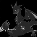  animated black_background cynder dildo domination double_dildo dragon eyes_closed female lesbian male monochrome open_mouth penis plain_background ryimi sex sex_toy spyro_the_dragon straight tongue unknown_artist video_games wings 
