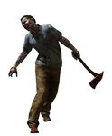  absurdres axe capcom full_body highres resident_evil resident_evil_6 weapon zombie 