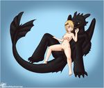  bestiality black_body breasts claws couple dragon female feral how_to_train_your_dragon human human_on_feral interspecies long_tail male mammal night_fury nipples penetration penis rapps scales scalie sex simple_background straight teeth toothless vaginal vaginal_penetration wings yellow_eyes 