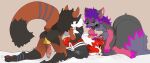 2_tails absurd_res animal_genitalia animal_penis anthro artemis_(kalosianfire) ashe_infinity black_body black_fur black_markings black_nose black_tail bodily_fluids body_writing canid canine canine_genitalia canine_penis cervikalova claws clothing cum cum_in_mouth cum_in_pussy cum_inside dipstick_tail facial_markings feet female fluffy fluffy_tail fox fucked_silly fur garchomp generation_4_pokemon generation_7_pokemon generation_8_pokemon genital_fluids genitals grey_body grey_fur group hair head_markings herm hi_res highlights_(coloring) hybrid hypnosis hypnotic_eyes intersex leaking_cum leg_markings legwear lycanroc male mammal markings mask_(marking) mind_control multi_tail multicolored_body multicolored_fur multicolored_hair multicolored_tail nintendo pawpads penis pink_body pink_eyes pink_fur pink_highlights pink_paws pointy_ears pokemon pokemon_(species) prick_ears pseudo_clothing purple_claws purple_hair purple_pawpads red_body red_fur red_tail snout socks_(marking) spikes spikes_(anatomy) stockings tail tail_markings thievul toes trio veronica_foxtail_(ashe_infinity) white_body white_fur white_tail yellow_eyes